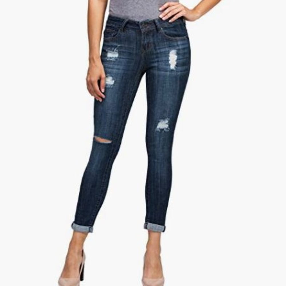 NEW - Stretch Ripped Jeans - Picture 2 of 12